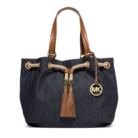 michael kors denim crossbody bag|michael kors purse crossbody sale.